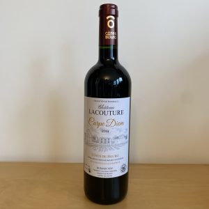 CÔTES DE BOURG RG CARPE DIEM LACOUTURE