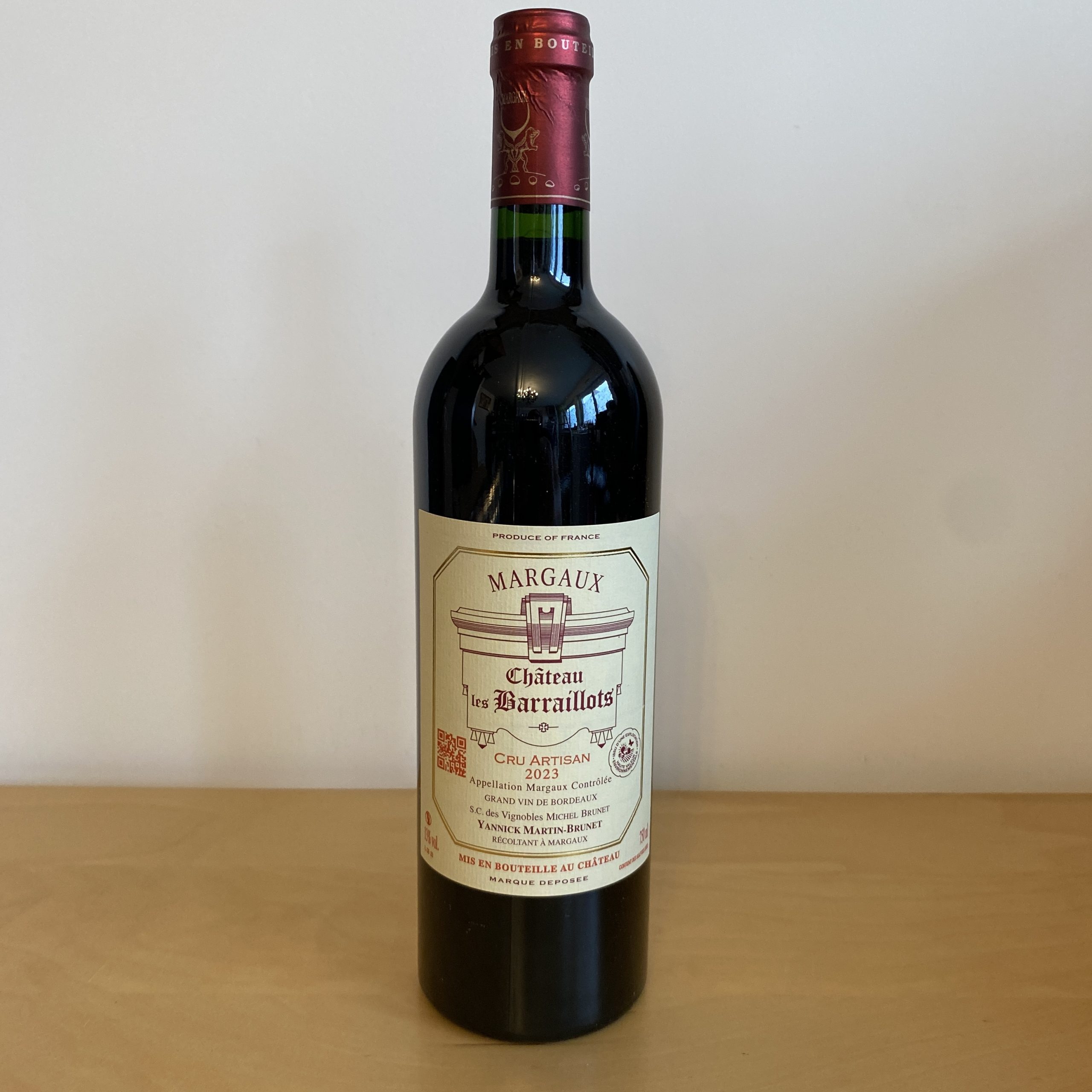 MARGAUX CRU ARTISAN LES BARAILLOTS